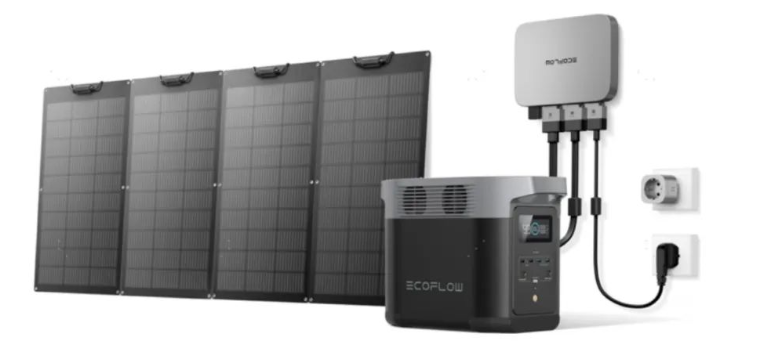 美国Ecoflow推出便携式电站阳台太阳能系统